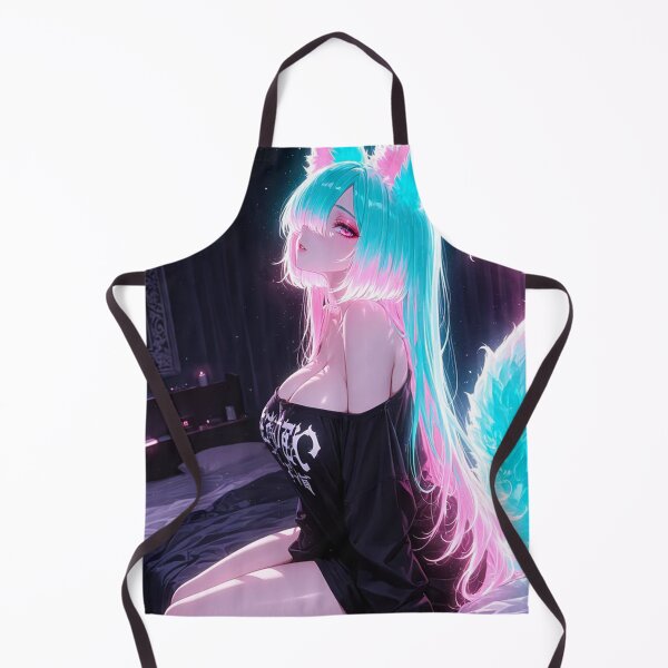Item preview, Catgirl with Neon Hair designed and sold by gloriacorear.
