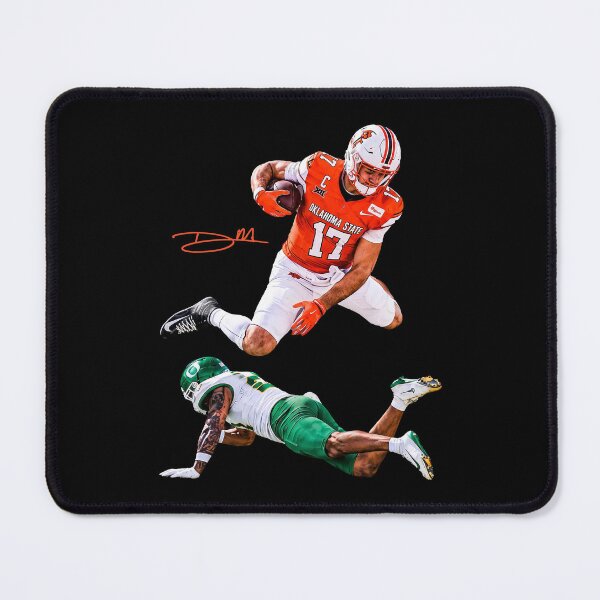 Item preview, Drew Mestemaker Air Mesty Oklahoma State Football Action designed and sold by Glow-Paw-Studio.