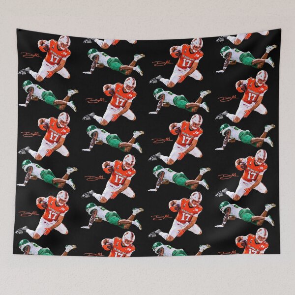 Item preview, Drew Mestemaker Air Mesty Oklahoma State Football Action designed and sold by Glow-Paw-Studio.