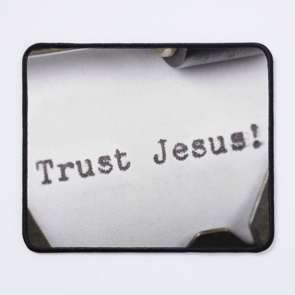 Item preview, “Trust in Jesus!” designed and sold by Eshopss.