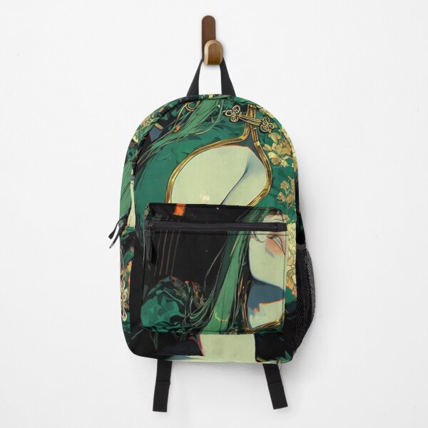 Item preview, Green-Haired Anime Character designed and sold by gloriacorear.