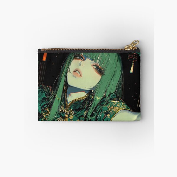 Item preview, Green-Haired Anime Character designed and sold by gloriacorear.