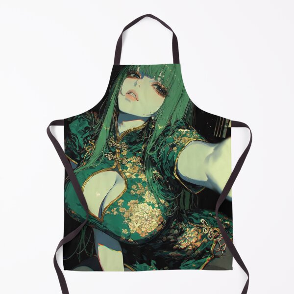 Item preview, Green-Haired Anime Character designed and sold by gloriacorear.