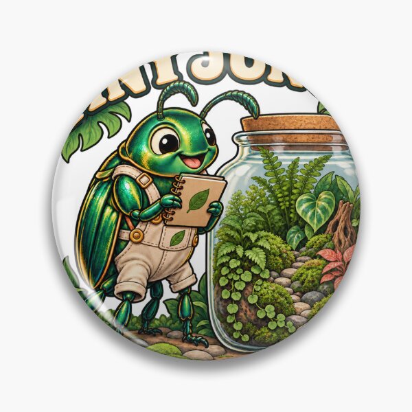 Item preview, Terrarium Beetle Tiny Jungle Huge Plans designed and sold by SAS-Designer.