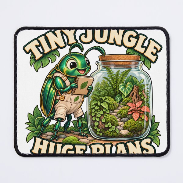 Item preview, Terrarium Beetle Tiny Jungle Huge Plans designed and sold by SAS-Designer.