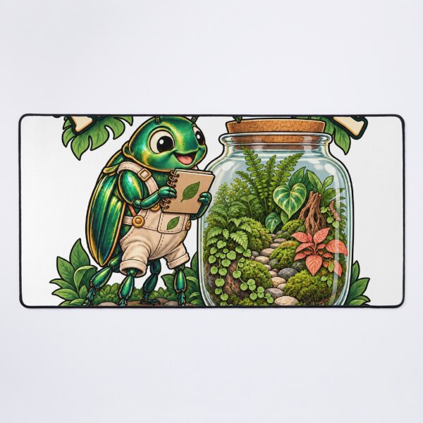 Item preview, Terrarium Beetle Tiny Jungle Huge Plans designed and sold by SAS-Designer.