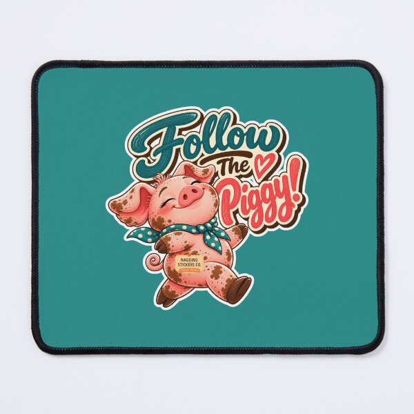 Item preview, FOLLOW THE PIGGY! BY NAGGINGSTICKERSCO. ROLL LIKE A PIG! COLLECTION | GREEN Edition | No.01 designed and sold by LaMaisonOfMY.