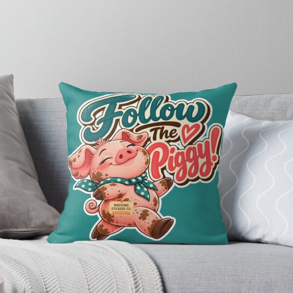 Item preview, FOLLOW THE PIGGY! BY NAGGINGSTICKERSCO. ROLL LIKE A PIG! COLLECTION | GREEN Edition | No.01 designed and sold by LaMaisonOfMY.