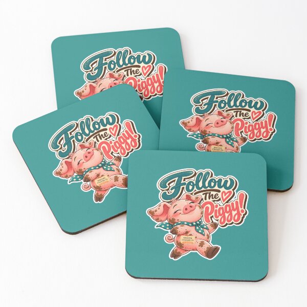 Item preview, FOLLOW THE PIGGY! BY NAGGINGSTICKERSCO. ROLL LIKE A PIG! COLLECTION | GREEN Edition | No.01 designed and sold by LaMaisonOfMY.