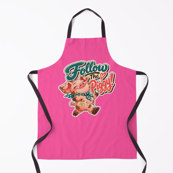 Item preview, FOLLOW THE PIGGY! BY NAGGINGSTICKERSCO. ROLL LIKE A PIG! COLLECTION | ELECTRIC PINK Edition | No.01 designed and sold by LaMaisonOfMY.