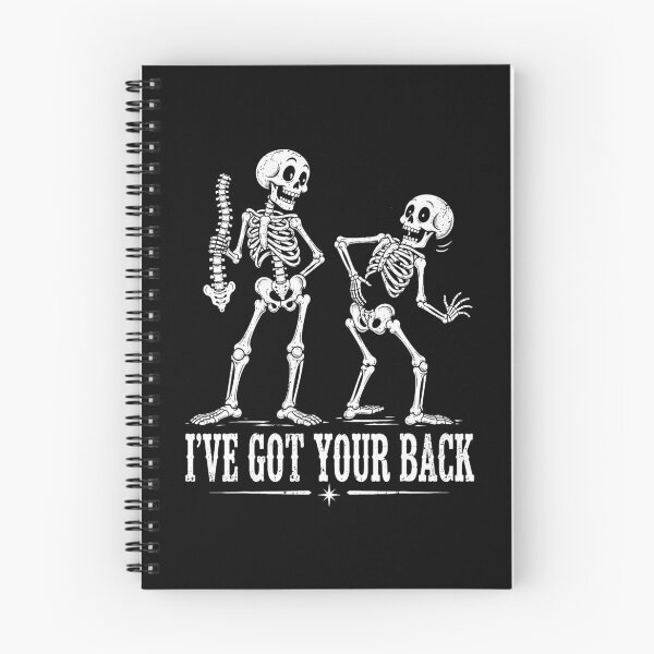 Item preview, I've Got Your Back Skeleton Halloween Humor designed and sold by OddPopARt.