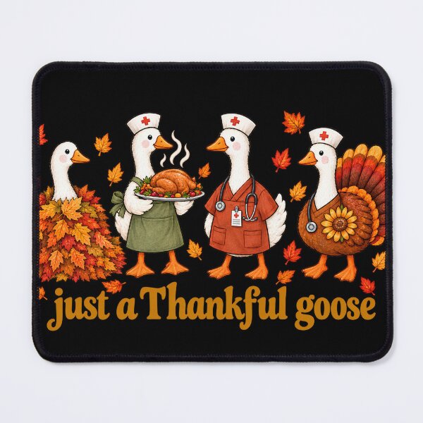 Item preview, Just A Thankful Goose Nurse Turkey Design designed and sold by VGAfanatic.