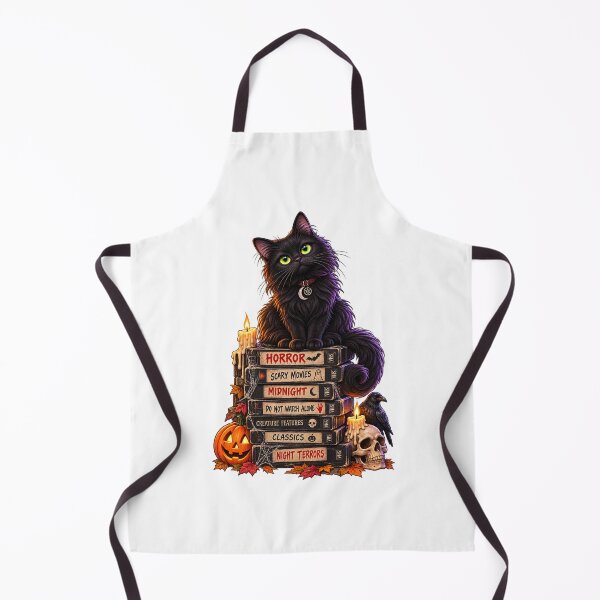 Item preview, Horror VHS Familiar – Black Cat Movie Night designed and sold by The Cutting Room.
