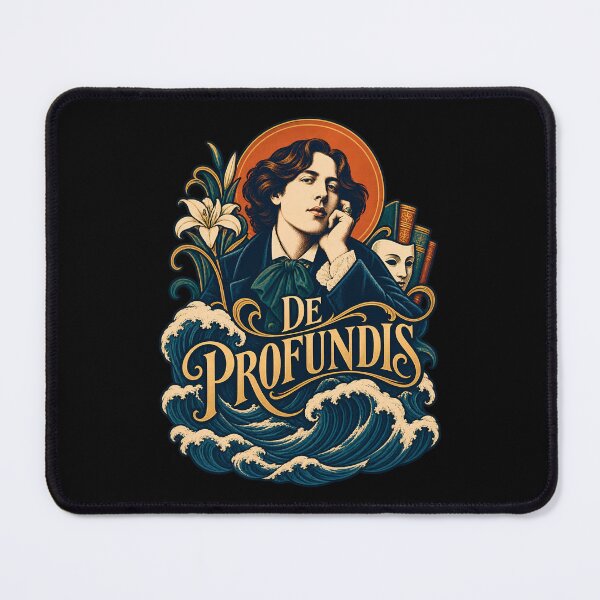 Item preview, Oscar Wilde De Profundis Portrait Above Wild Waves designed and sold by Fenay Designs.