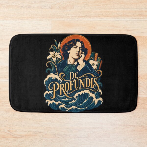 Item preview, Oscar Wilde De Profundis Portrait Above Wild Waves designed and sold by Fenay Designs.