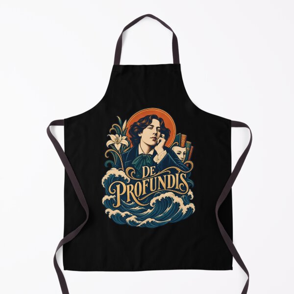 Item preview, Oscar Wilde De Profundis Portrait Above Wild Waves designed and sold by Fenay Designs.
