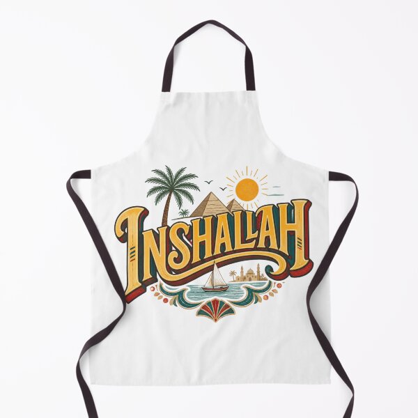 Item preview, Inshallah Egyptian Arabic Phrase Middle Eastern Culture Sticker designed and sold by KaBaRen.