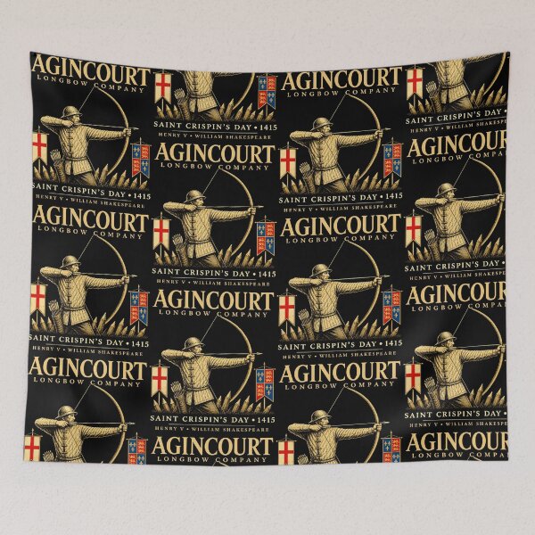 Item preview, Agincourt Longbow Archer Saint Crispin's Day 1415 designed and sold by ostenlee.