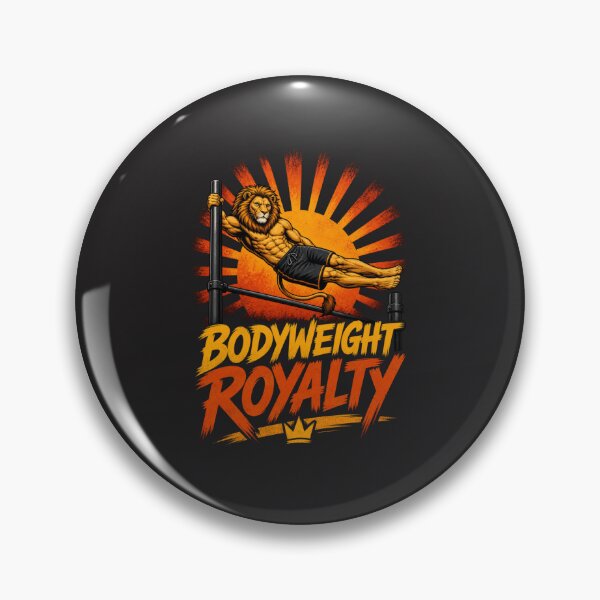 Item preview, Bodyweight Royalty Calisthenics Lion Fitness Art designed and sold by Bennie Singh.
