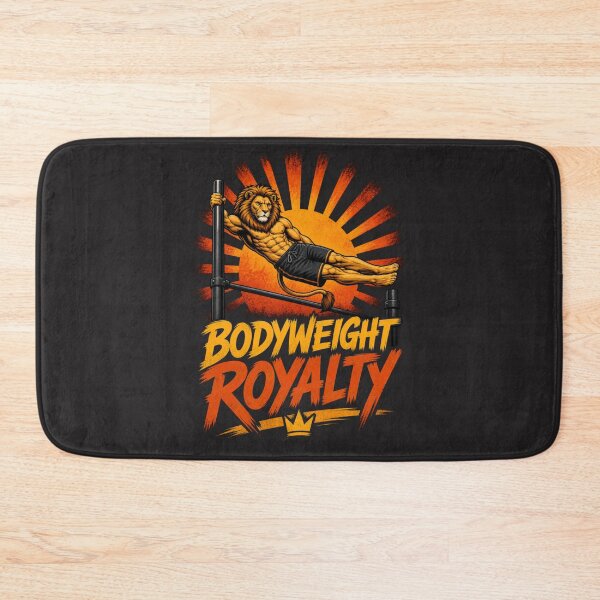 Item preview, Bodyweight Royalty Calisthenics Lion Fitness Art designed and sold by Bennie Singh.