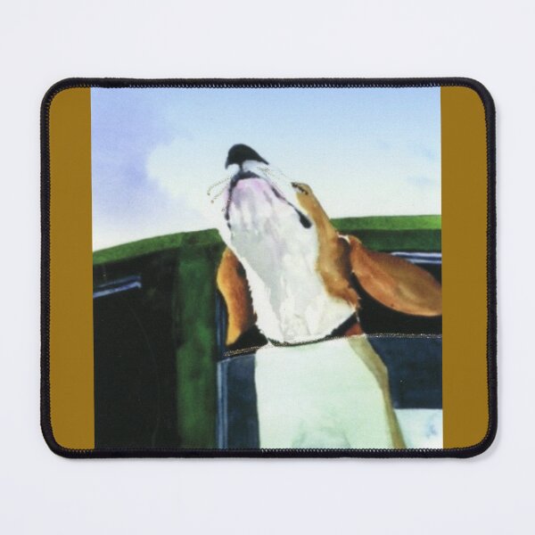 Item preview, Dog in Truck, original watercolor. designed and sold by aswoa.