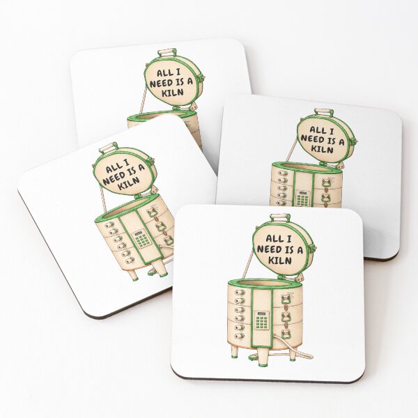 Item preview, All I Need Is A Kiln - Green designed and sold by SamanthaLPottery.