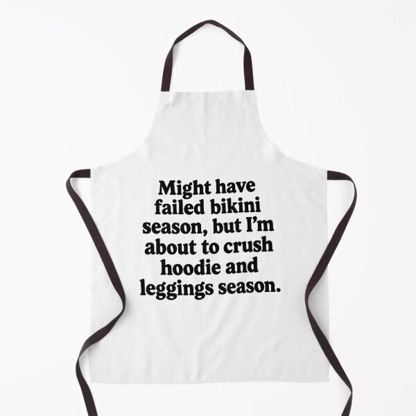 Item preview, Might Have Failed Bikini Season But I'm Crushing Leggings designed and sold by OddPopARt.