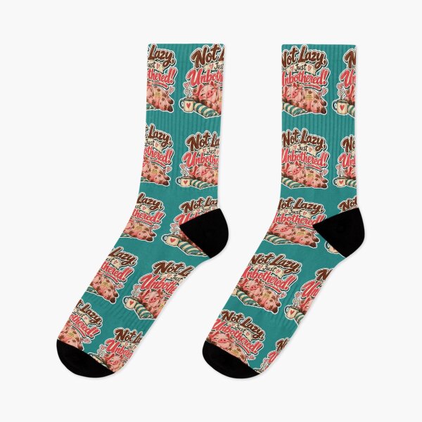 Item preview, NOT LAZY! JUST UNBOTHERED! BY NAGGINGSTICKERSCO. ROLL LIKE A PIG! COLLECTION | GREEN Edition | No.01 designed and sold by LaMaisonOfMY.
