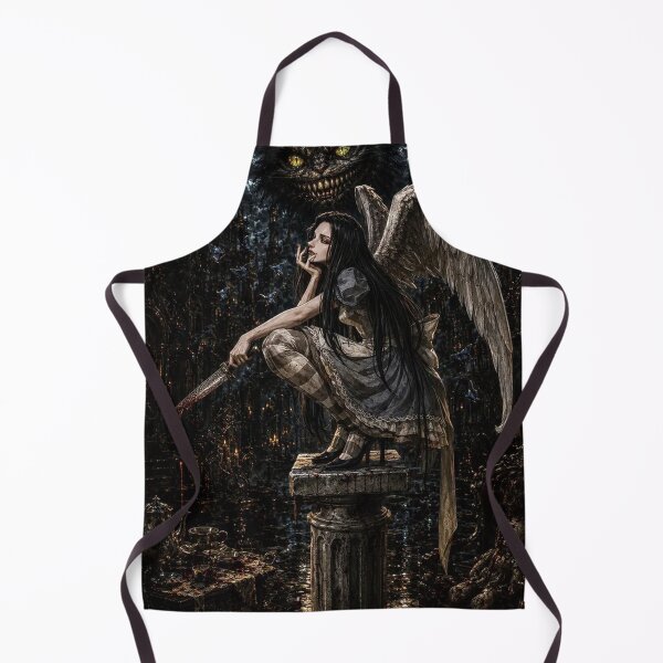 Item preview, Angel with Knife in Gothic Setting designed and sold by gloriacorear.