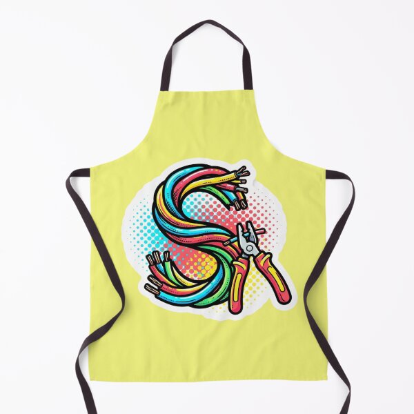 Item preview, Vibrant Electrician Letter S Pop Art Sticker designed and sold by bvdesignart.