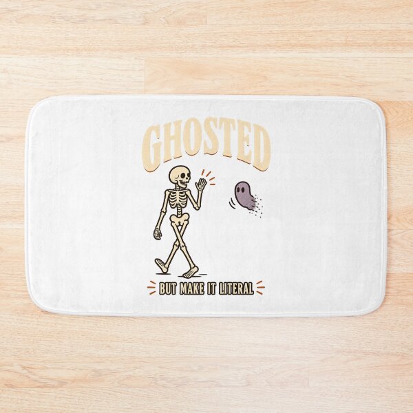 Item preview, Ghosted But Make It Literal Skeleton Ghost Halloween designed and sold by calicito.