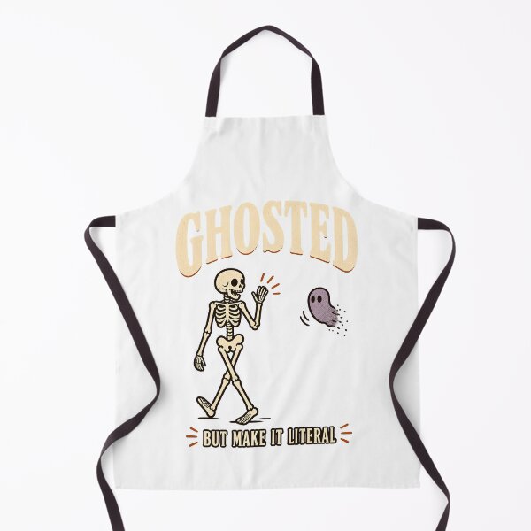 Item preview, Ghosted But Make It Literal Skeleton Ghost Halloween designed and sold by calicito.