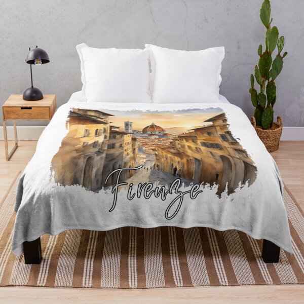 Item preview, Watercolor of Florence, Florence, Italy designed and sold by Dressyourflag.