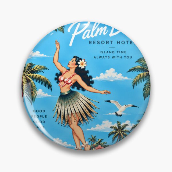 Item preview, Modern Hawaiian Resort – Aloha Island Adventure designed and sold by Plus91BIRD.