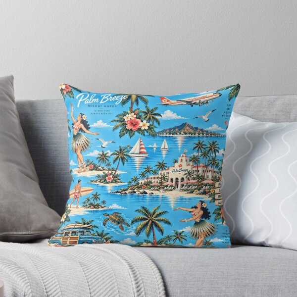 Item preview, Modern Hawaiian Resort – Aloha Island Adventure designed and sold by Plus91BIRD.