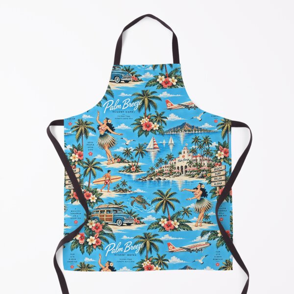 Item preview, Modern Hawaiian Resort – Aloha Island Adventure designed and sold by Plus91BIRD.