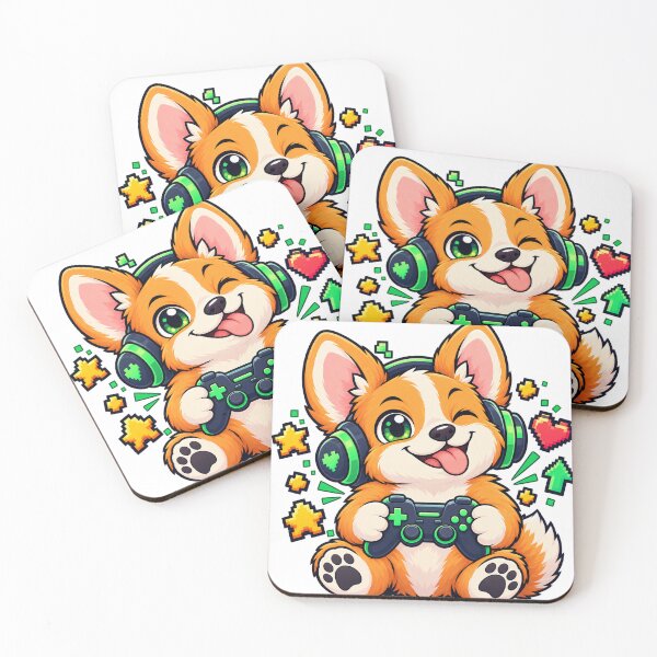 Item preview, Funny Corgi Gamer Level Up Your Corgi designed and sold by OLIVER-AGOUR.