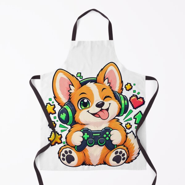 Item preview, Funny Corgi Gamer Level Up Your Corgi designed and sold by OLIVER-AGOUR.