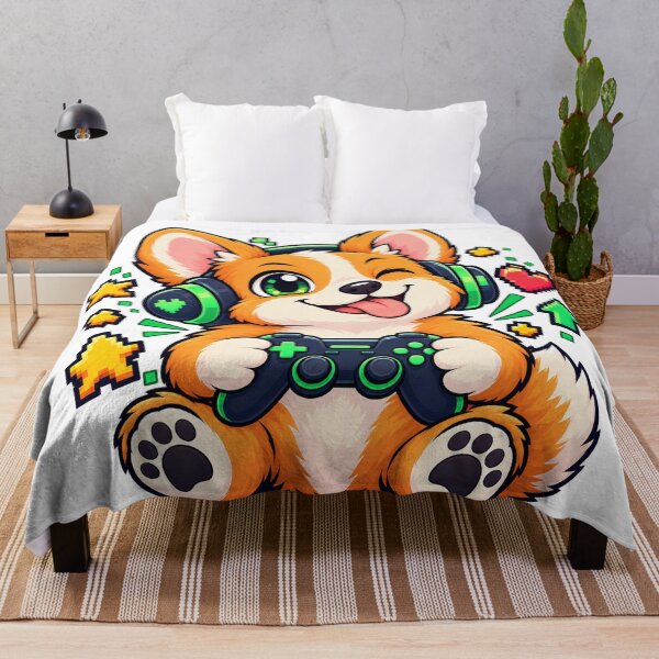 Artikelvorschau, Lustiger Corgi-Gamer Level Up Deinen Corgi entworfen und verkauft von OLIVER-AGOUR.