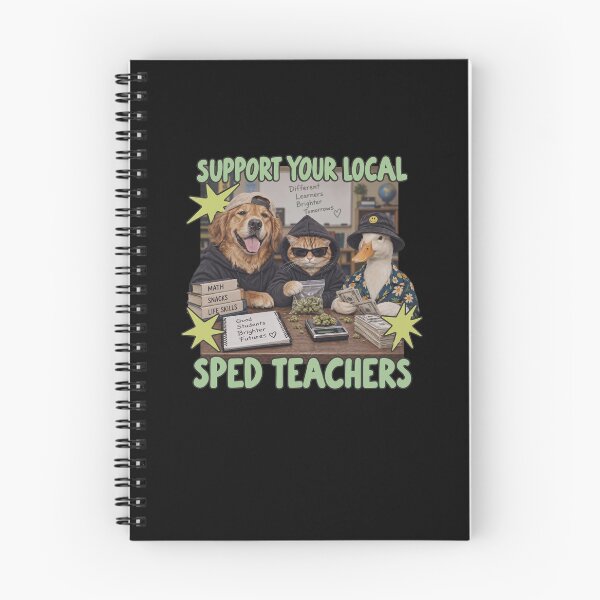 Item preview, Support Your Local SPED Teachers Classroom Animals designed and sold by Glow-Paw-Studio.