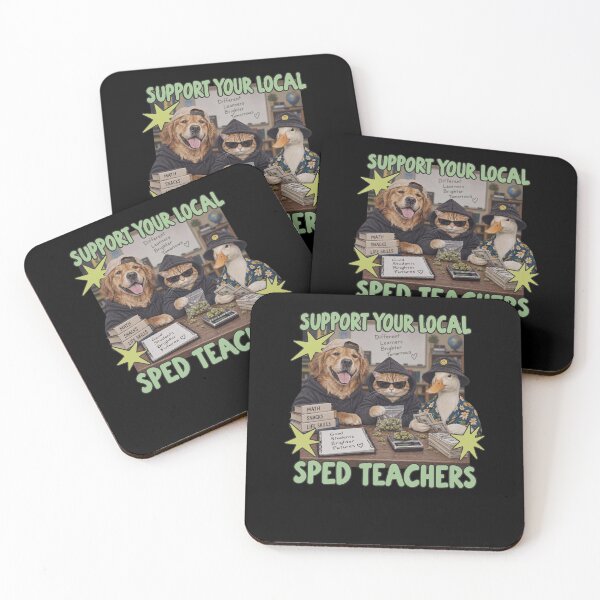 Item preview, Support Your Local SPED Teachers Classroom Animals designed and sold by Glow-Paw-Studio.