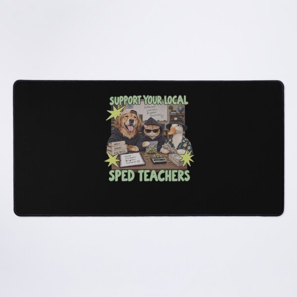 Item preview, Support Your Local SPED Teachers Classroom Animals designed and sold by Glow-Paw-Studio.