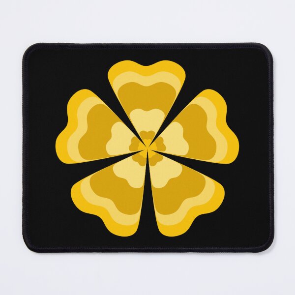 Item preview, Stylized Yellow Retro Flower designed and sold by PatternTitan.