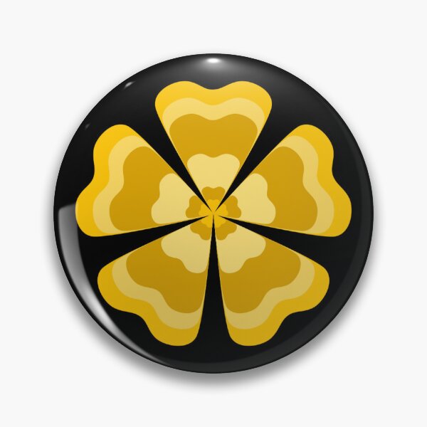 Item preview, Stylized Yellow Retro Flower designed and sold by PatternTitan.