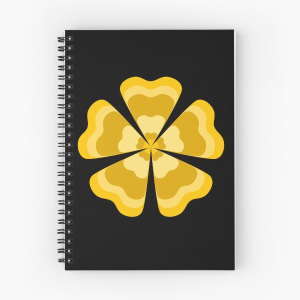 Item preview, Stylized Yellow Retro Flower designed and sold by PatternTitan.