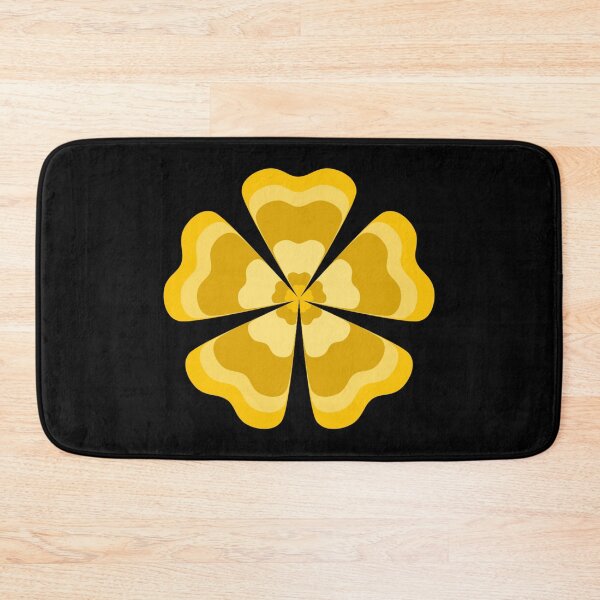 Item preview, Stylized Yellow Retro Flower designed and sold by PatternTitan.