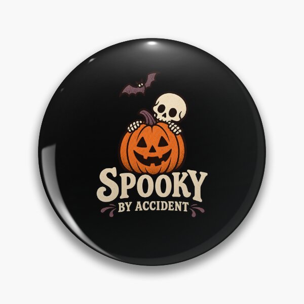 Item preview, Spooky By Accident Skeleton Jack O Lantern Pumpkin designed and sold by calicito.