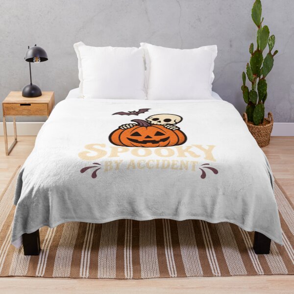 Item preview, Spooky By Accident Skeleton Jack O Lantern Pumpkin designed and sold by calicito.