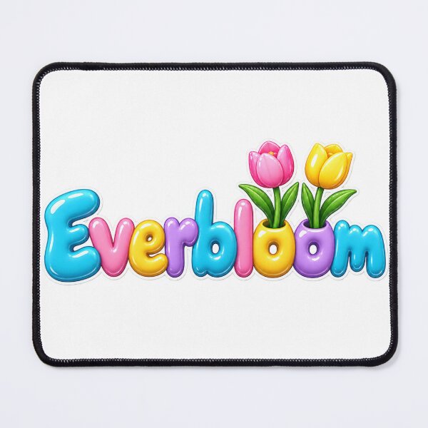 Item preview, Colourful Everbloom Tulip Flower Logo designed and sold by Ooops Radio x Everbloom.
