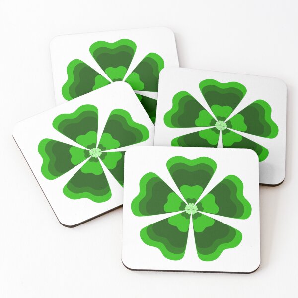 Item preview, Stylized Green Retro Flower designed and sold by PatternTitan.